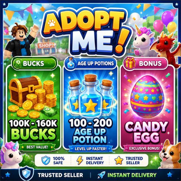 #120 100K - 160K Bucks 💫 100 - 200 Age-Up Potions 🧬 Bonus Candy Eggs 💥